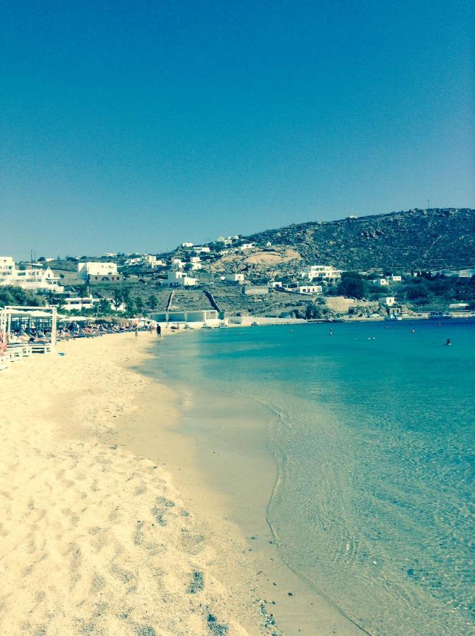 Magical Ornos! Beach House!Beach 1' Walk-Mykonos Town 2Km Exterior foto
