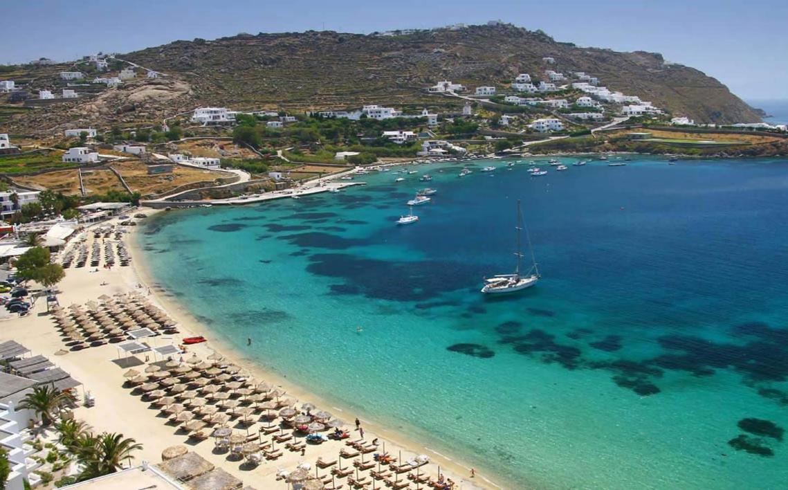 Magical Ornos! Beach House!Beach 1' Walk-Mykonos Town 2Km Exterior foto